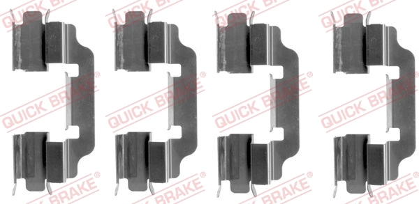 Accessory Kit, disc brake pad